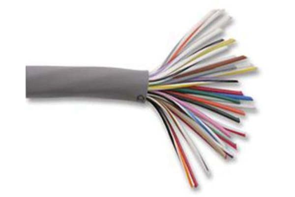 Product image for 22AWG 25 core 300V unshielded cable 30m