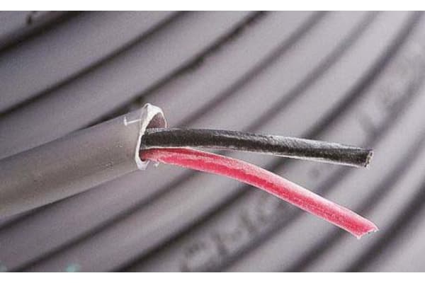 Product image for 20 AWG 2 core 300V unshielded cable 30m