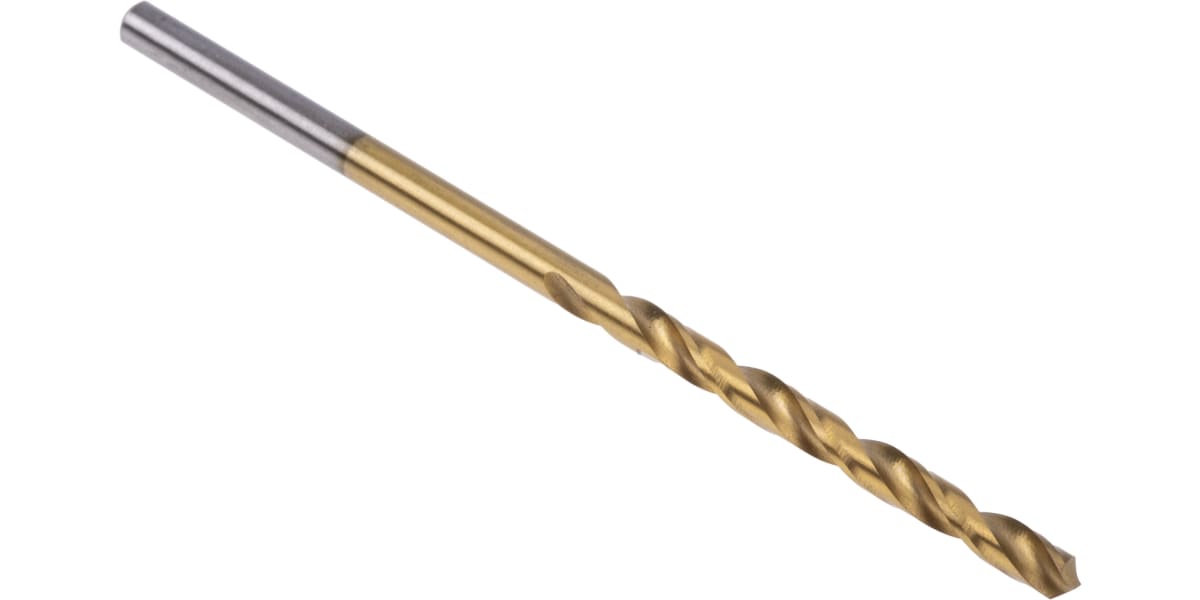 Product image for TIN COATED HSS DRILL,2.5MM DIA