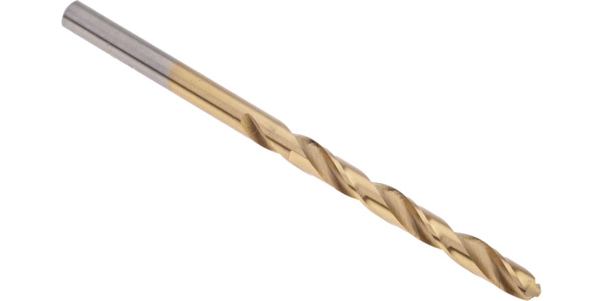 Product image for TIN COATED HSS DRILL,4.5MM DIA