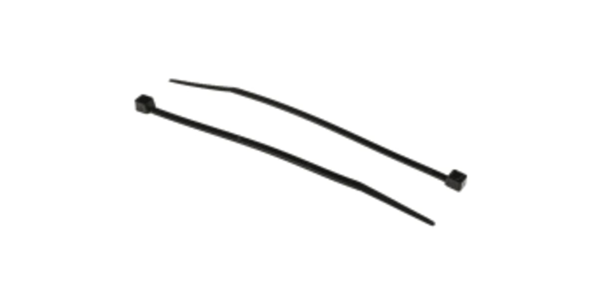 Product image for CABLE TIE,100 X 2.5,BLACK,PACK 1000