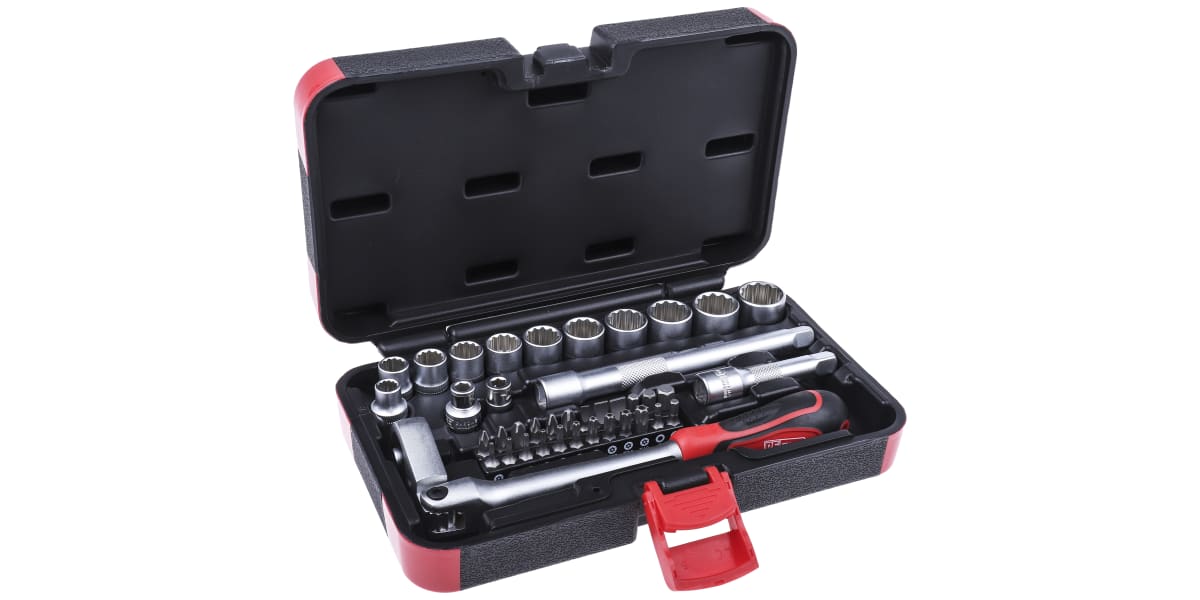 Product image for RS PRO 40 Piece , 3/8 in Socket Set