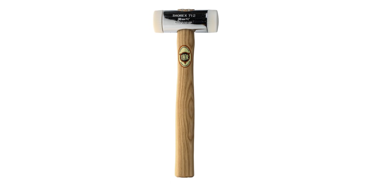 Product image for RS PRO Nylon Mallet 675g With Replaceable Face