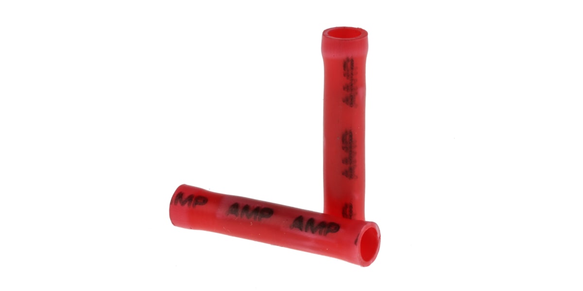 Product image for BUTT SPLICE,PLASTI-GRIP,RED, 3.56MM DIA.