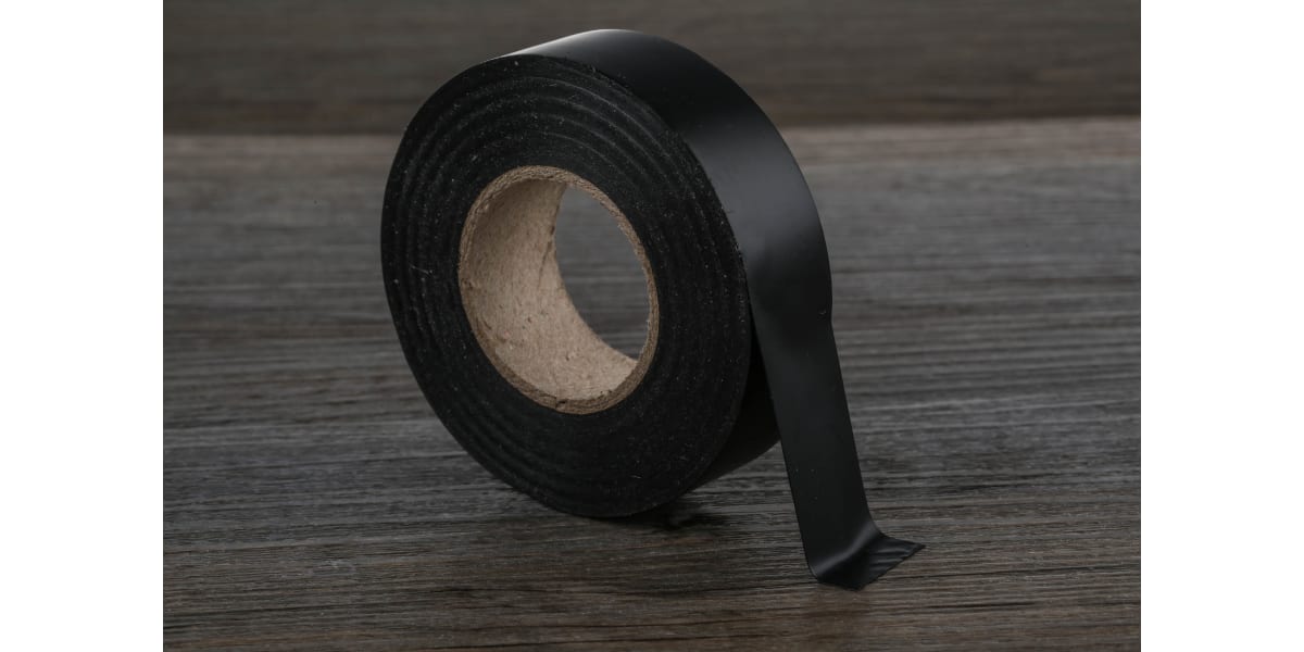 Product image for PVC INSULATING TAPE BLACK 33MX19MM