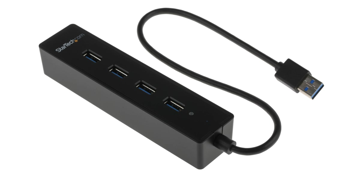 Product image for 4 PORT SUPERSPEED PORTABLE USB 3.0 HUB