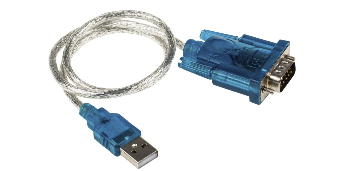 Product image for RS PRO USB TO RS232 SERIAL CABLE