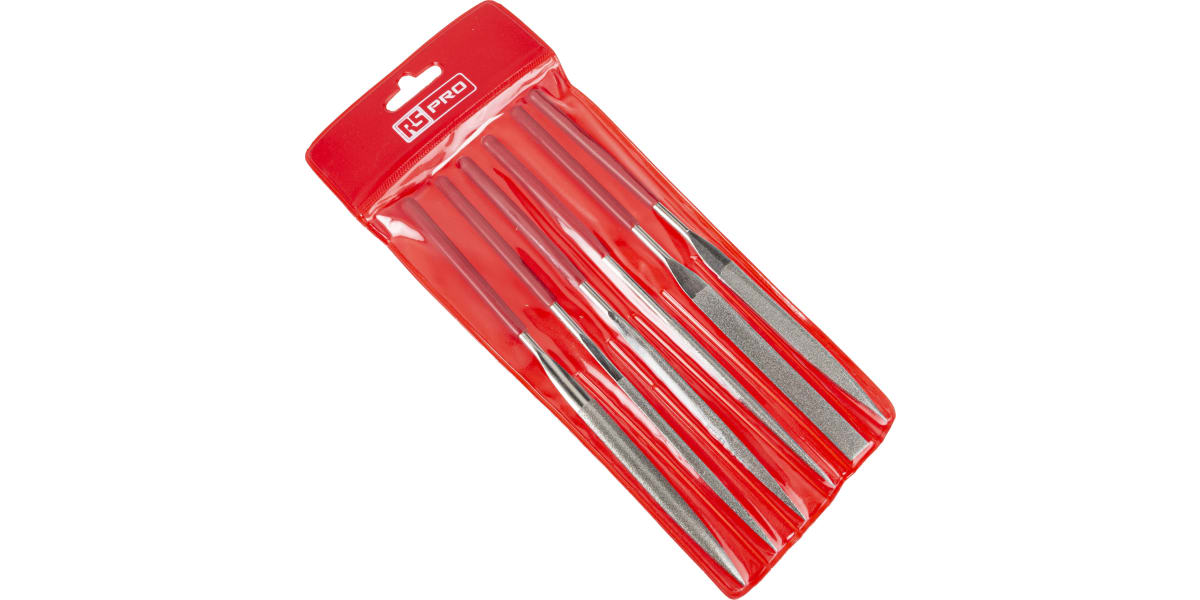 Product image for 6 PIECE DIAMOND NEEDLE FILE SET 160MM