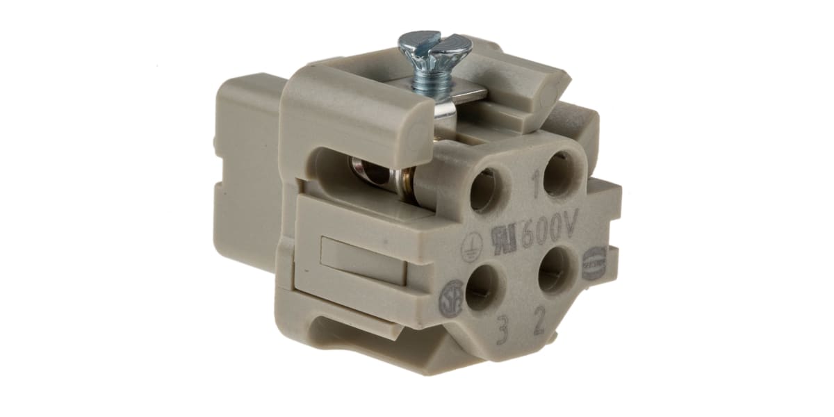 Product image for HAN(R) A 3P+E SOCKET INSERT,10A 230/400V