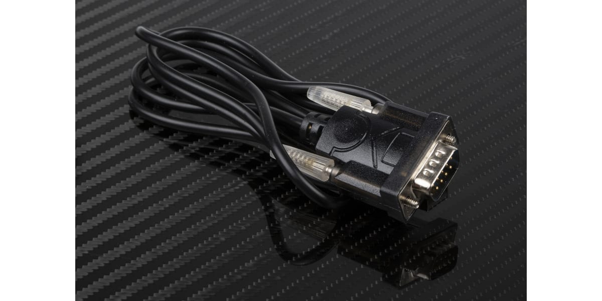 Product image for 1.2MTR BLACK USB A M - D9 M RS232 ADAPTO