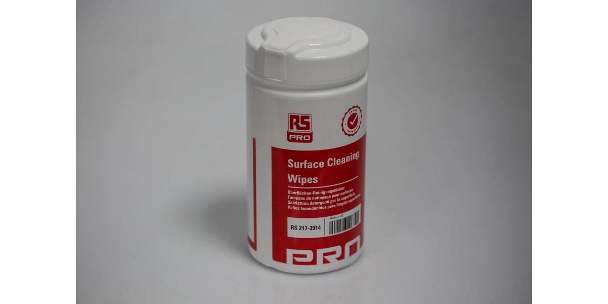 Product image for SURFACE CLEANING WIPES,BOX OF 100