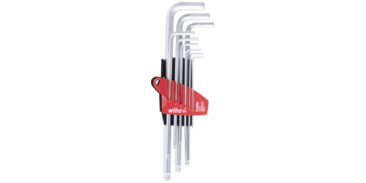 Product image for HEX-KEY SET BALLPOINT 1,5-10MM