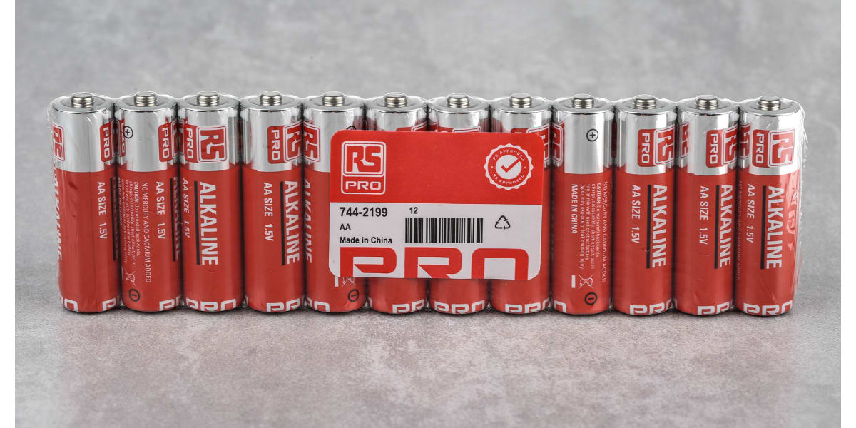 Product image for NON-RECHARGEABLE AA ALKALINE BATTERY