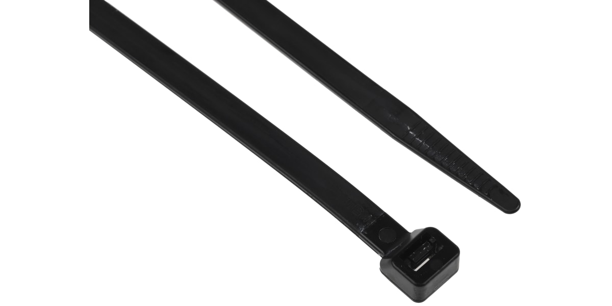 Product image for CABLE TIE 380X7.6 BLACK UV  RESISTANT