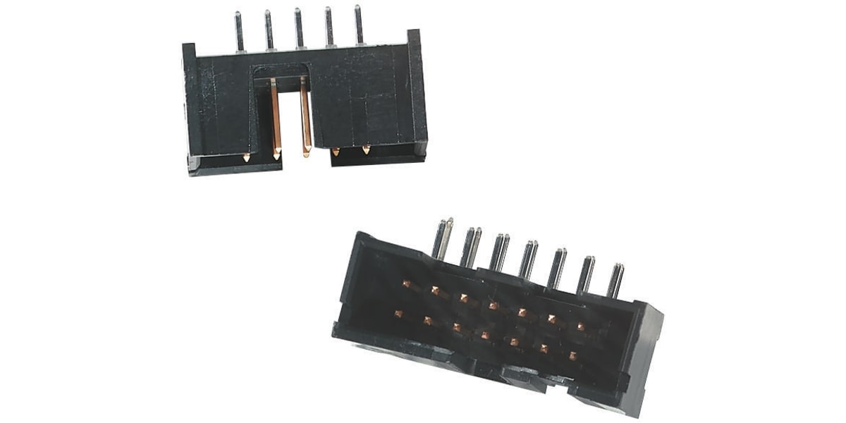 Product image for 40 Way HE10 Str PCB Header Plug