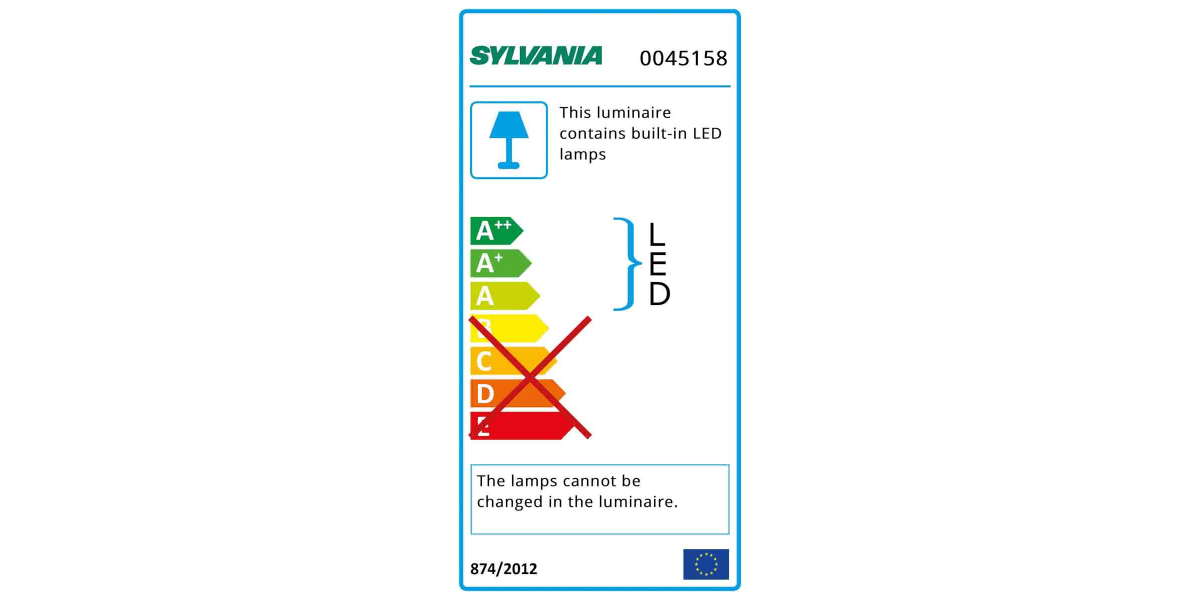 Product image for LED IP20 BATTEN L600 SINGLE