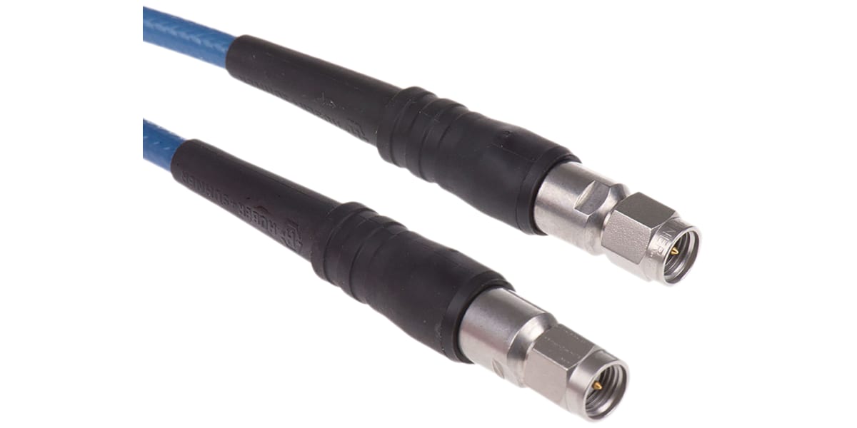 Product image for Huber & Suhner Male SMA to Male SMA Coaxial Cable, 50 Ω