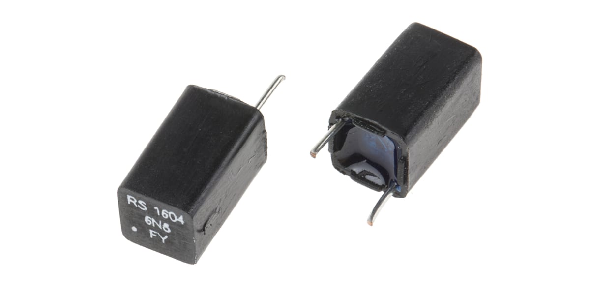 Product image for EXFS polystyrene capacitor,6800pF 63Vdc