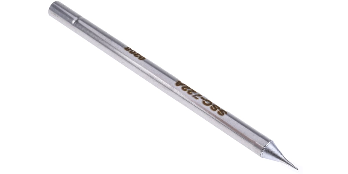 Product image for Metcal SSC Ø 0.51 mm Conical Soldering Iron Tip for use with MFR-H6-SSC, SP-HC1