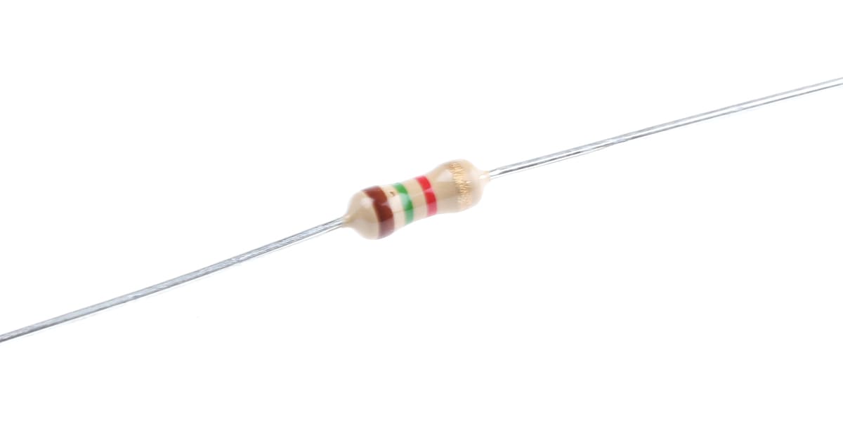 Product image for CFR25 carbon film resistor,1K5 0.33W