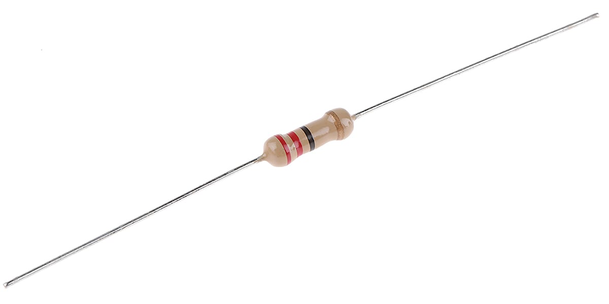 Product image for CFR50 carbon film resistor,22R 0.5W