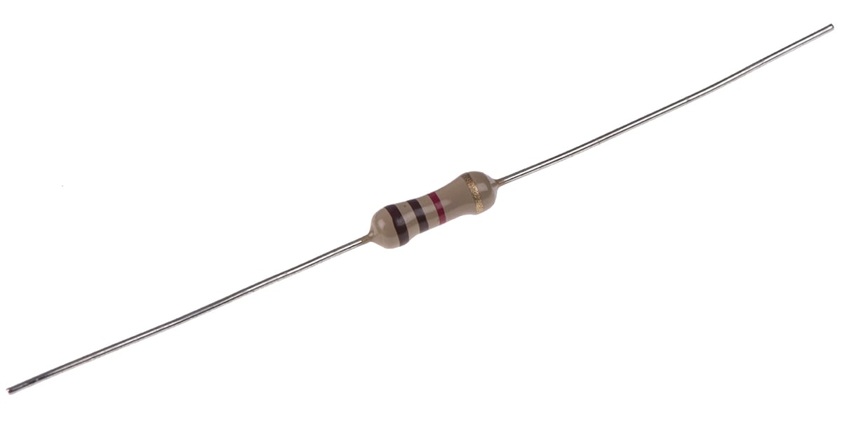 Product image for CFR50 carbon film resistor,1K1 0.5W