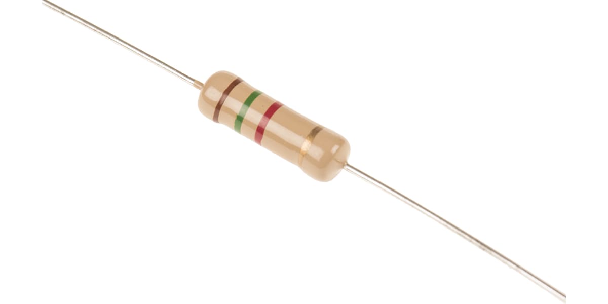 Product image for CFR200 carbon film resistor,1K5 2W