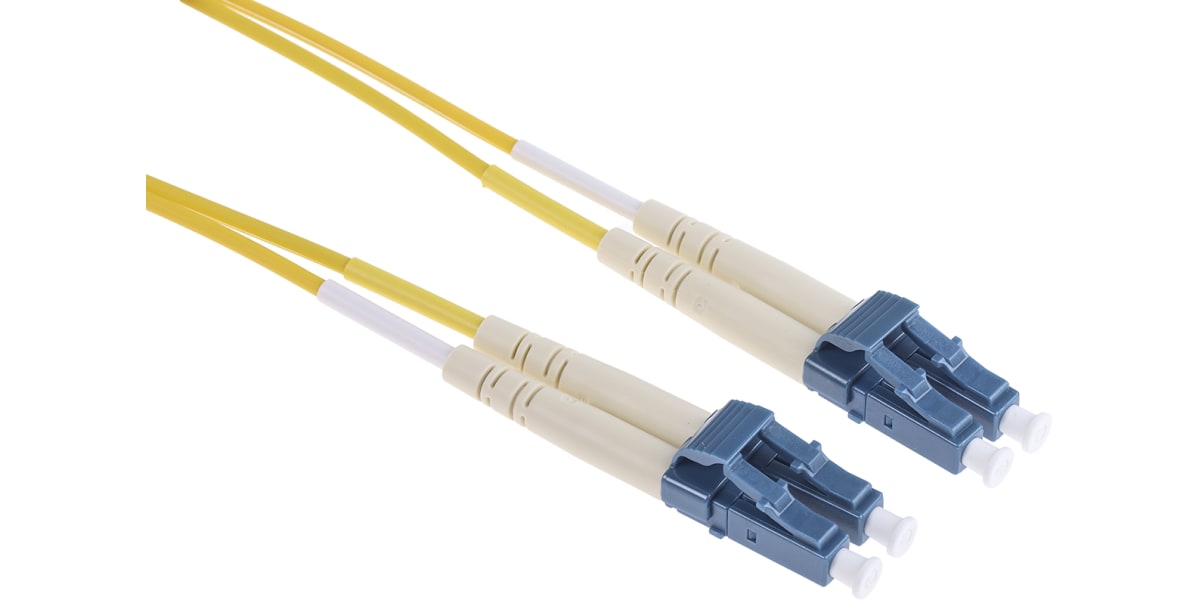 Product image for LC-LC patchlead OS1 Duplex Yellow 2m