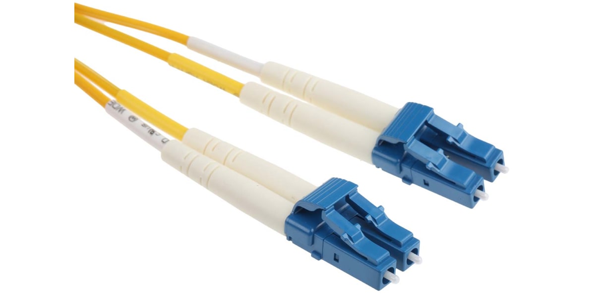 Product image for LC-LC patchlead OS1 Duplex Yellow 1m