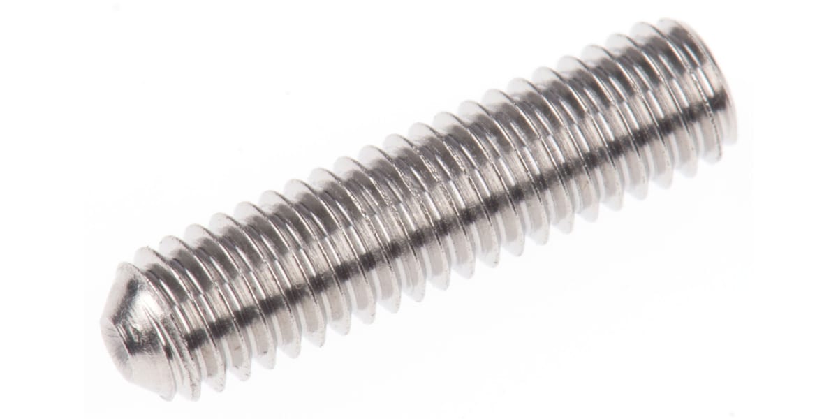 Product image for A2 s/steel socket set screw,M3x12mm