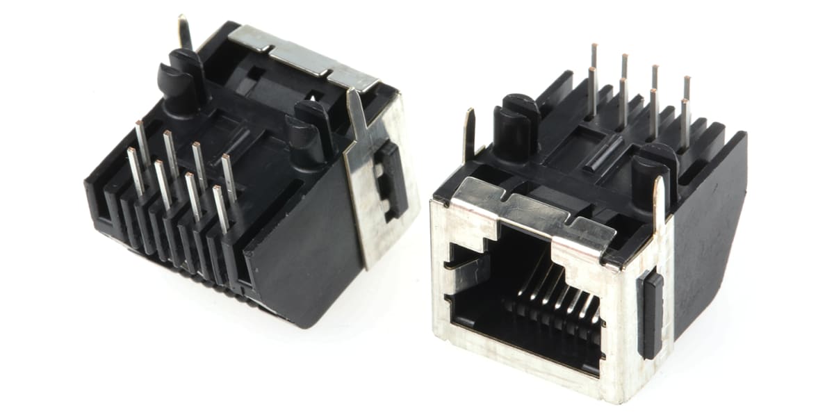 Product image for MODULAR JACK 8 WAYS SHIELDED TYPE 1