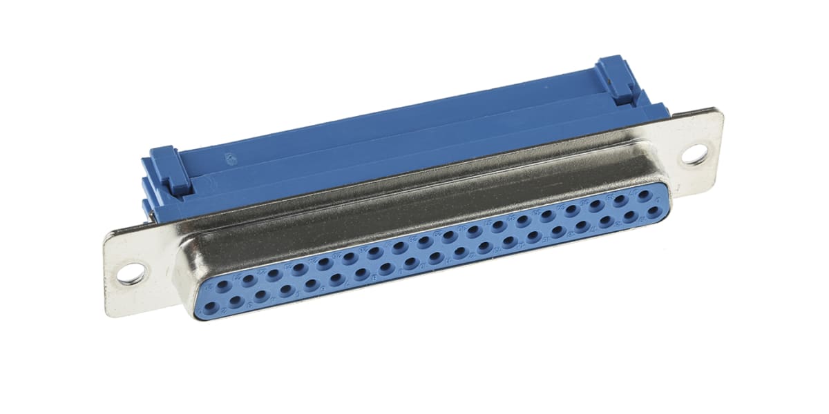 Product image for 37 way IDC tin plated D skt,0.05in pitch