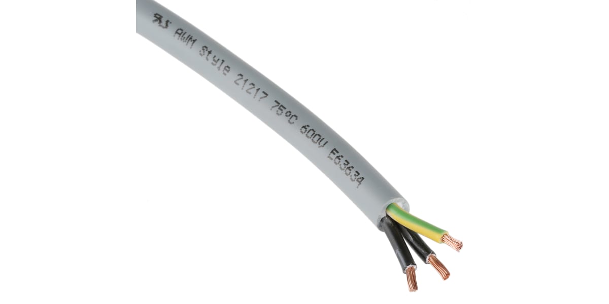 Product image for Control Cable Halogen Free 2core + E1.5