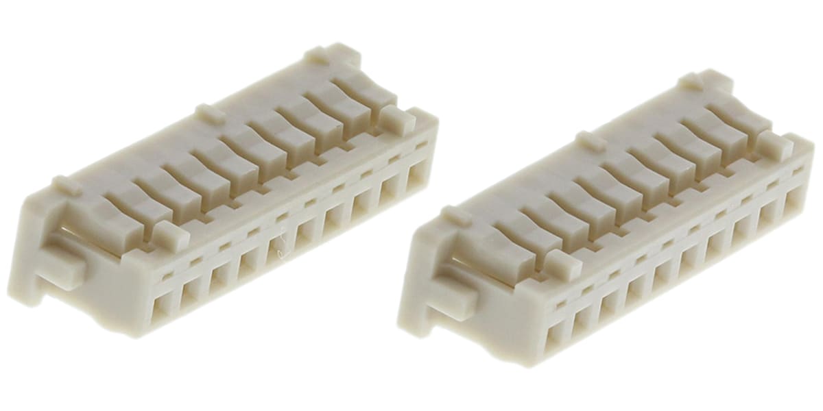 Product image for DF13 SOCKET HOUSING, 1 ROW 10-WAY