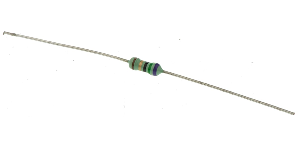 Product image for Metal film resistor,75R 0.6W