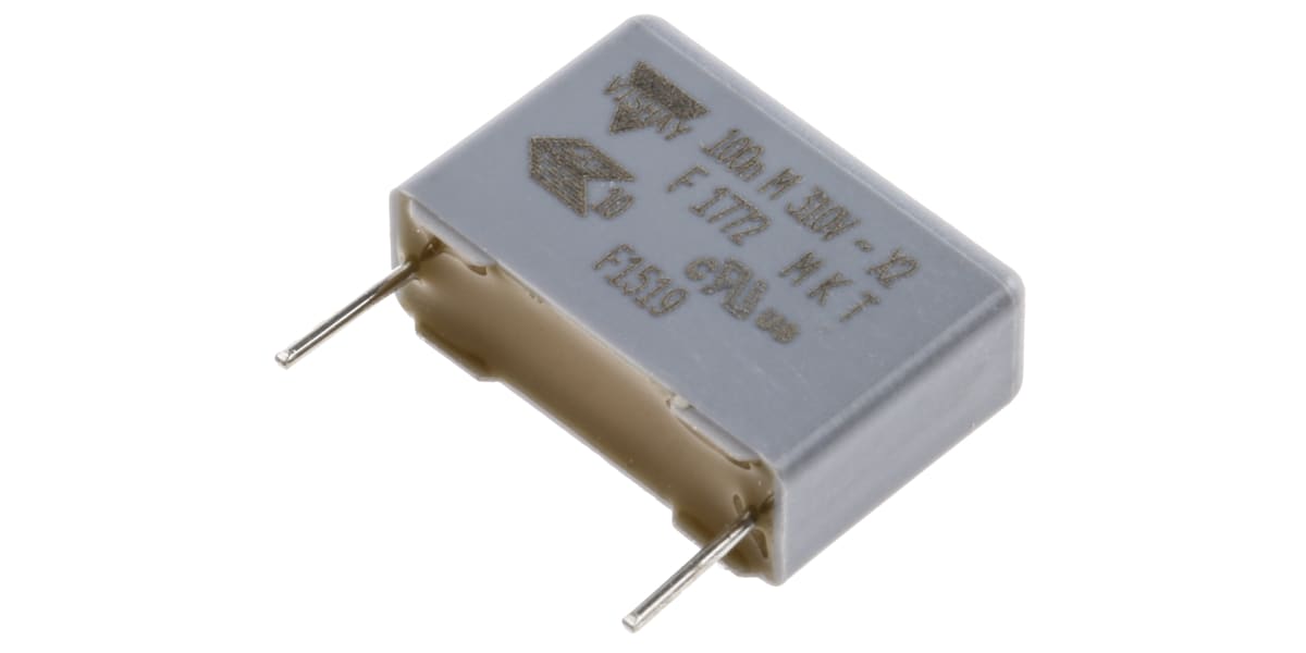 Product image for X2-MKT Capacitor 100nF 310V 15mm