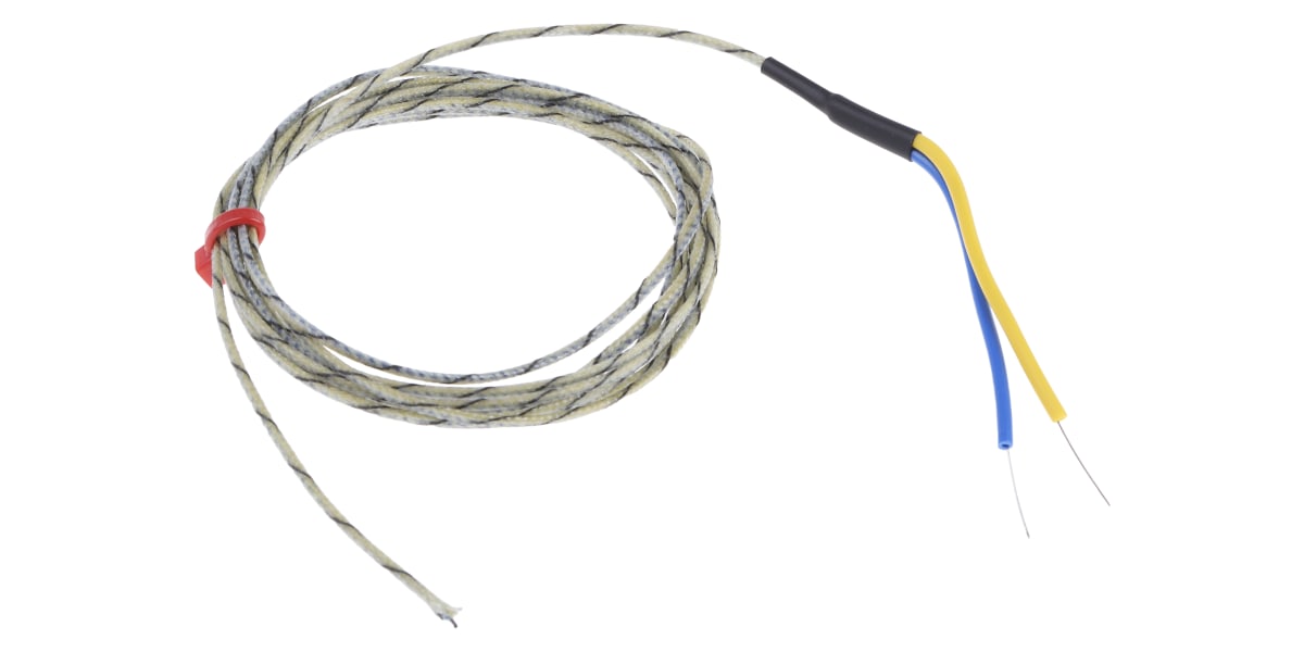 Product image for TYPEJ GLASS FIBRE INSULATED THERMOCOUPLE