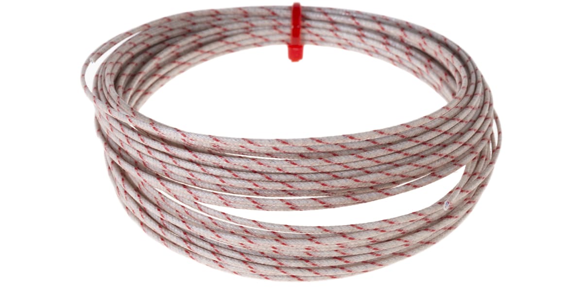 Product image for K solid thermocouple extension wire,10m