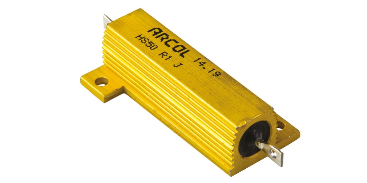 Product image for HS50 AL HOUSE WIREWOUND RESISTOR,R1 50W