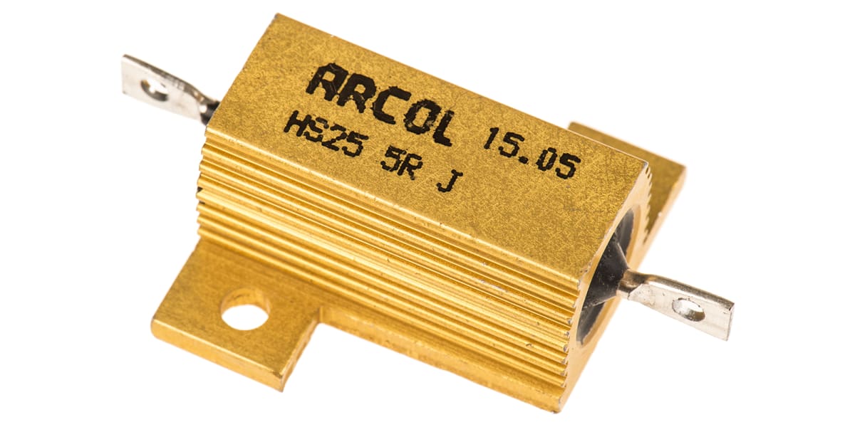 Product image for HS25 AL HOUSE WIREWOUND RESISTOR,5R 25W