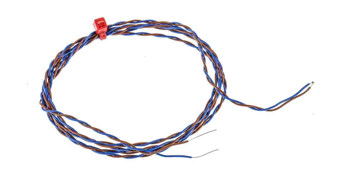 Product image for K welded tip PTFE insulated thermocouple