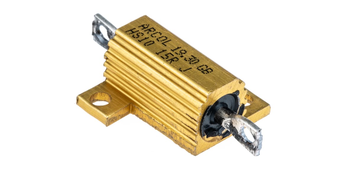 Product image for HS10 AL HOUSE WIREWOUND RESISTOR,15R 10W