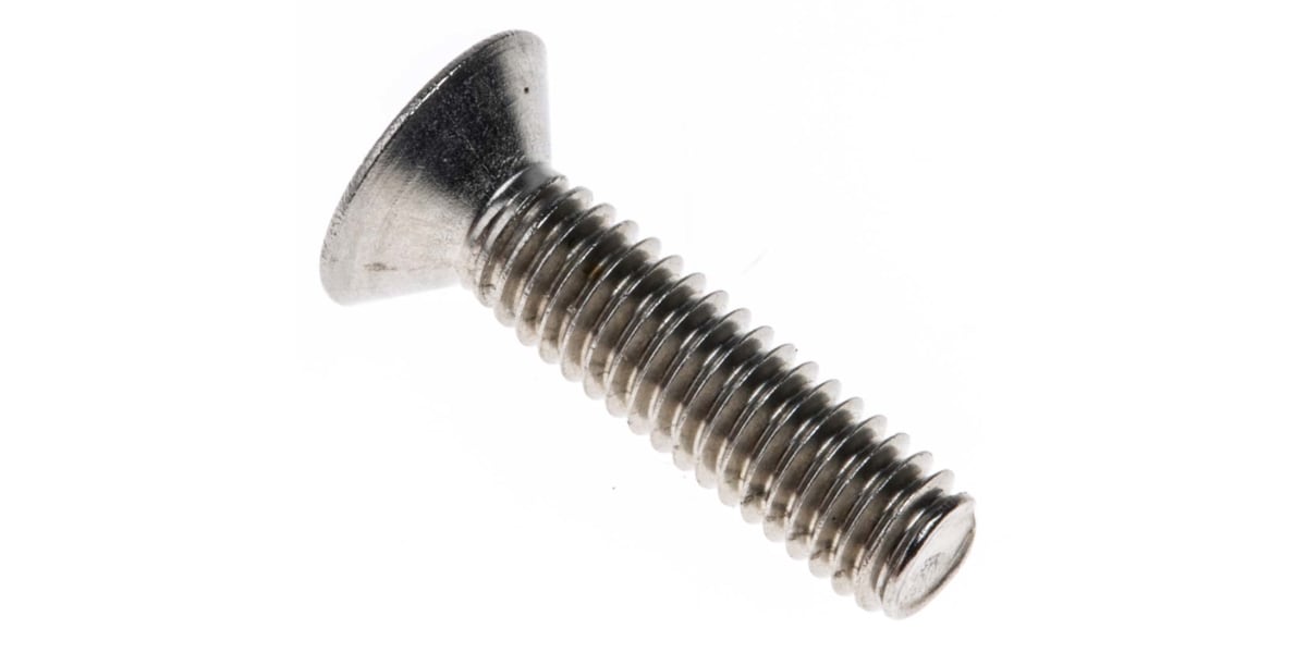 Product image for A2s/steel hex skt csk head screw,M4x16mm