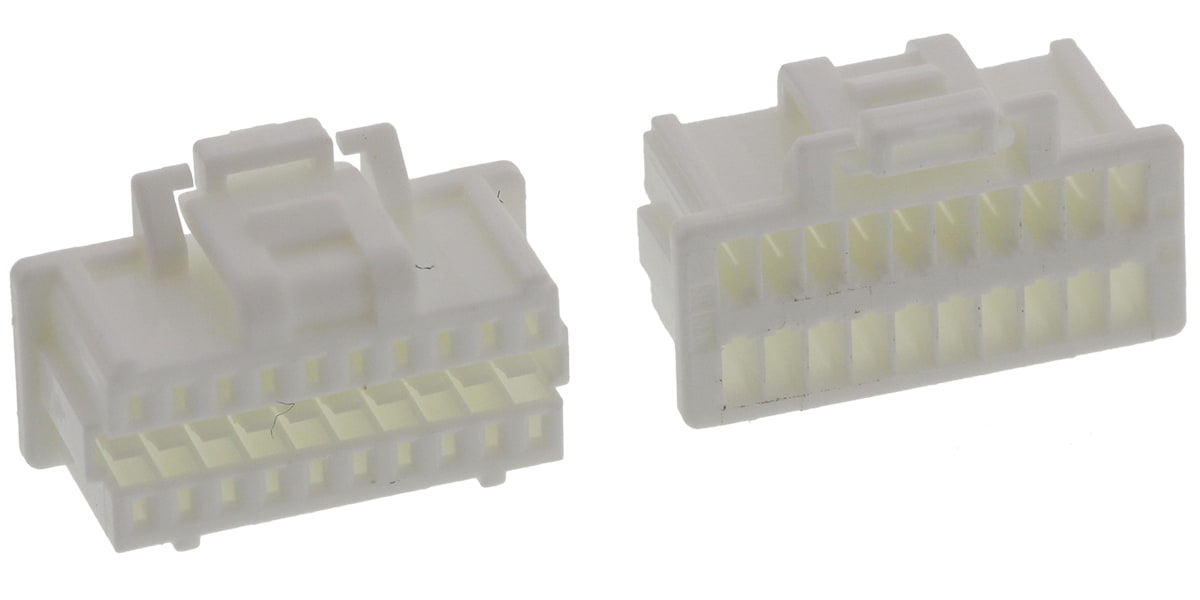 Product image for 20w receptacle housing 1mm pitch