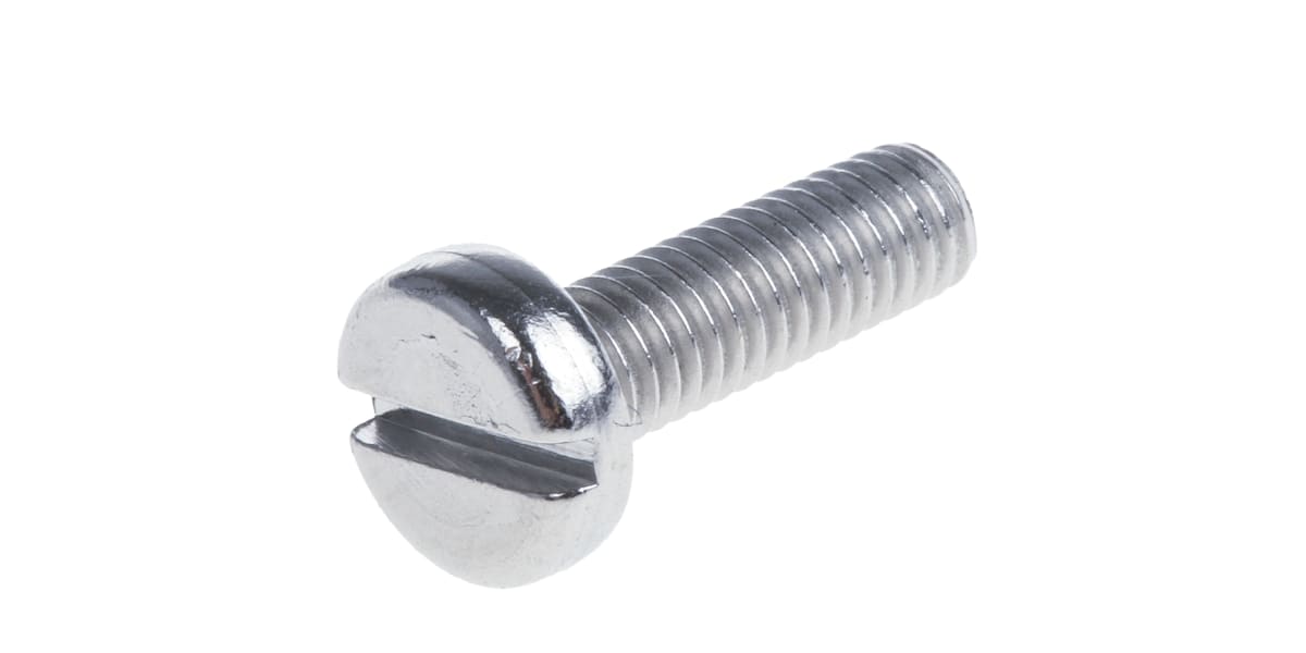 Product image for A4 s/steel slot pan head screw,M3x10mm