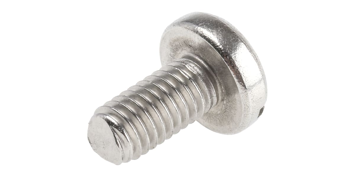 Product image for A4 s/steel slot pan head screw,M5x10mm