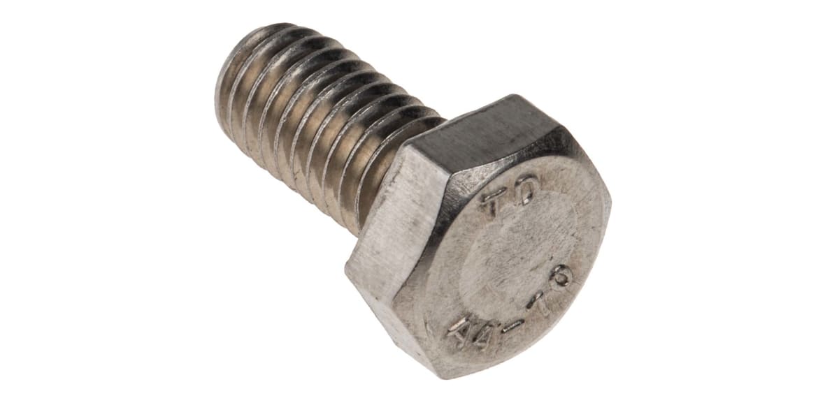 Product image for A4 s/steel hexagon set screw,M6x12mm
