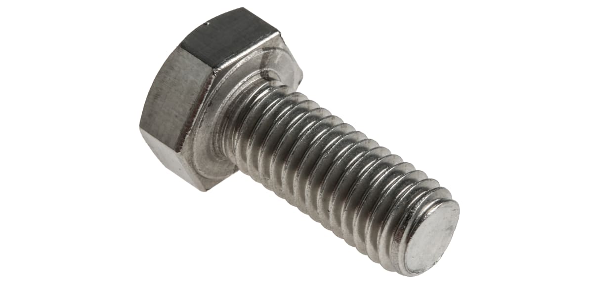 Product image for A4 s/steel hexagon set screw,M8x20mm