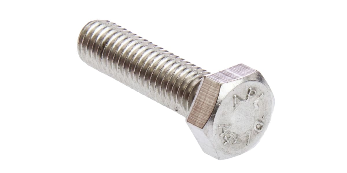 Product image for A4 s/steel hexagon set screw,M8x30mm