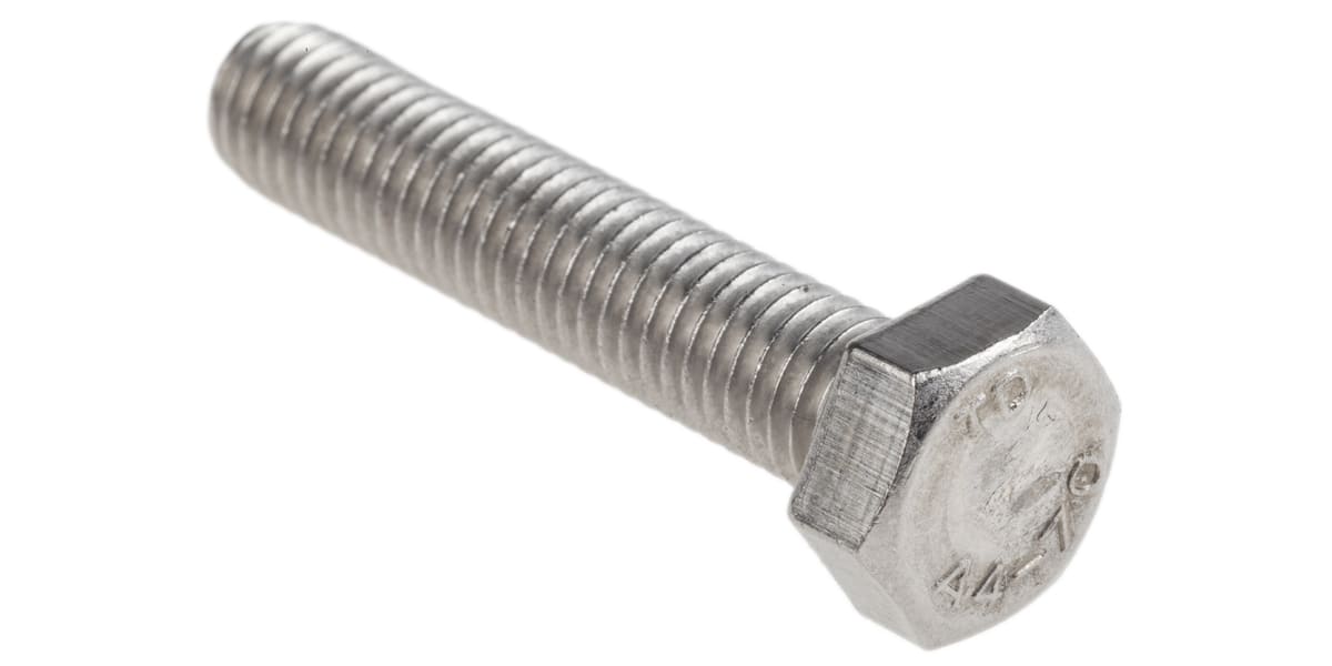 Product image for A4 s/steel hexagon set screw,M8x40mm